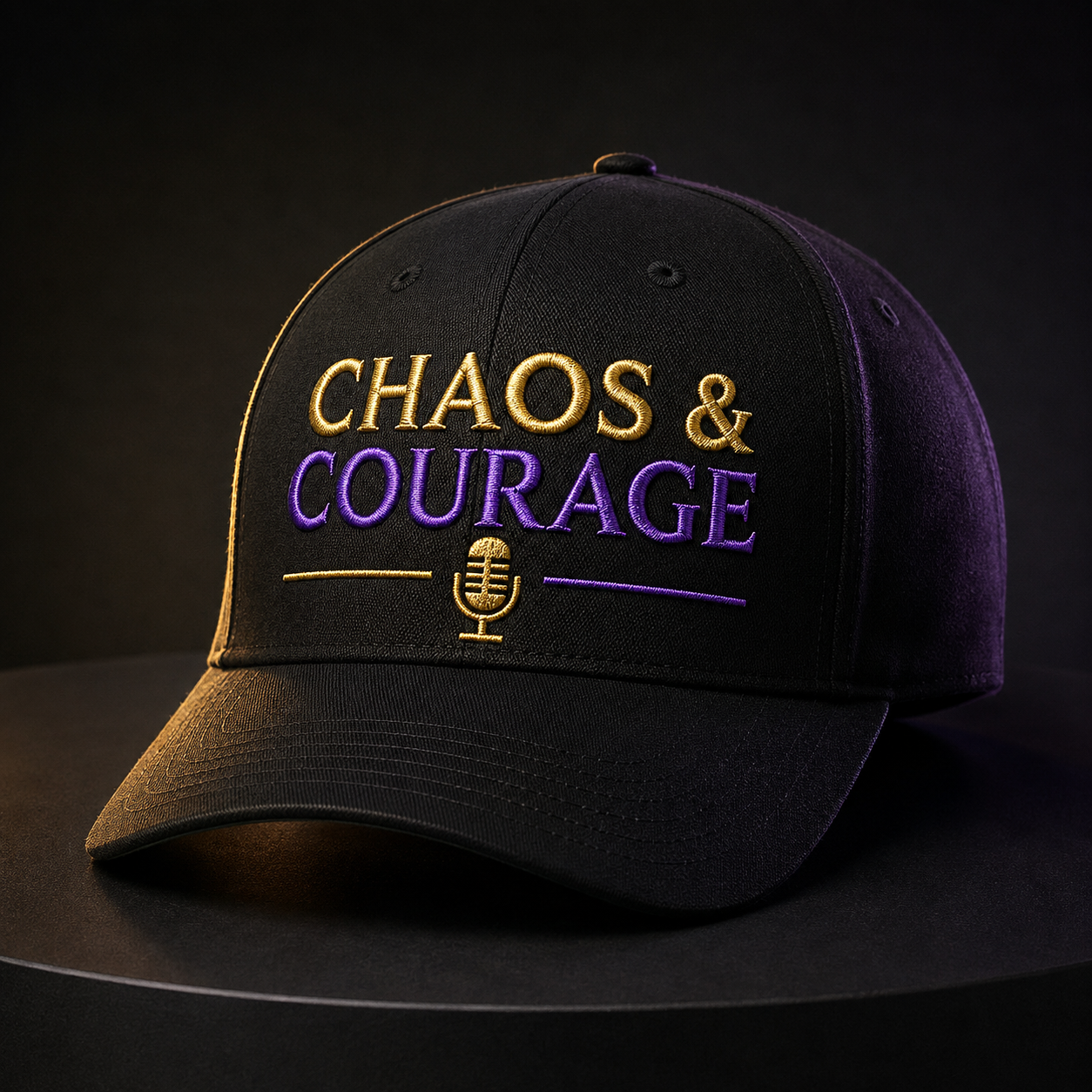 Embroidered Podcast Hat product preview