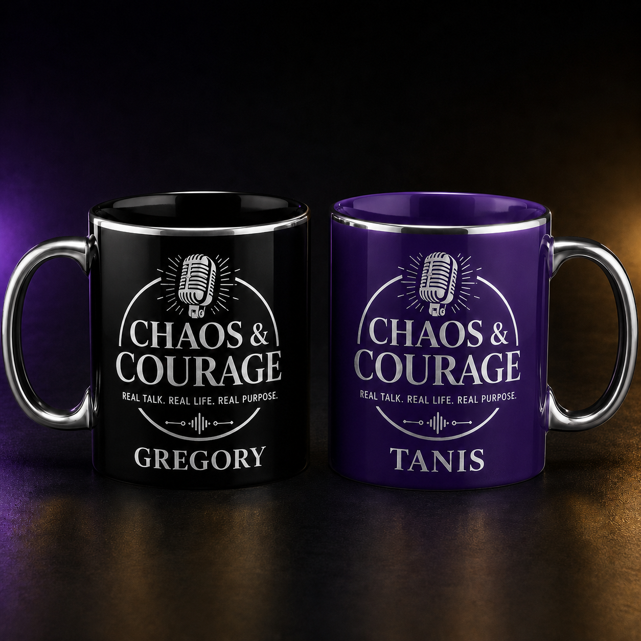 Chaos & Courage Mugs product preview